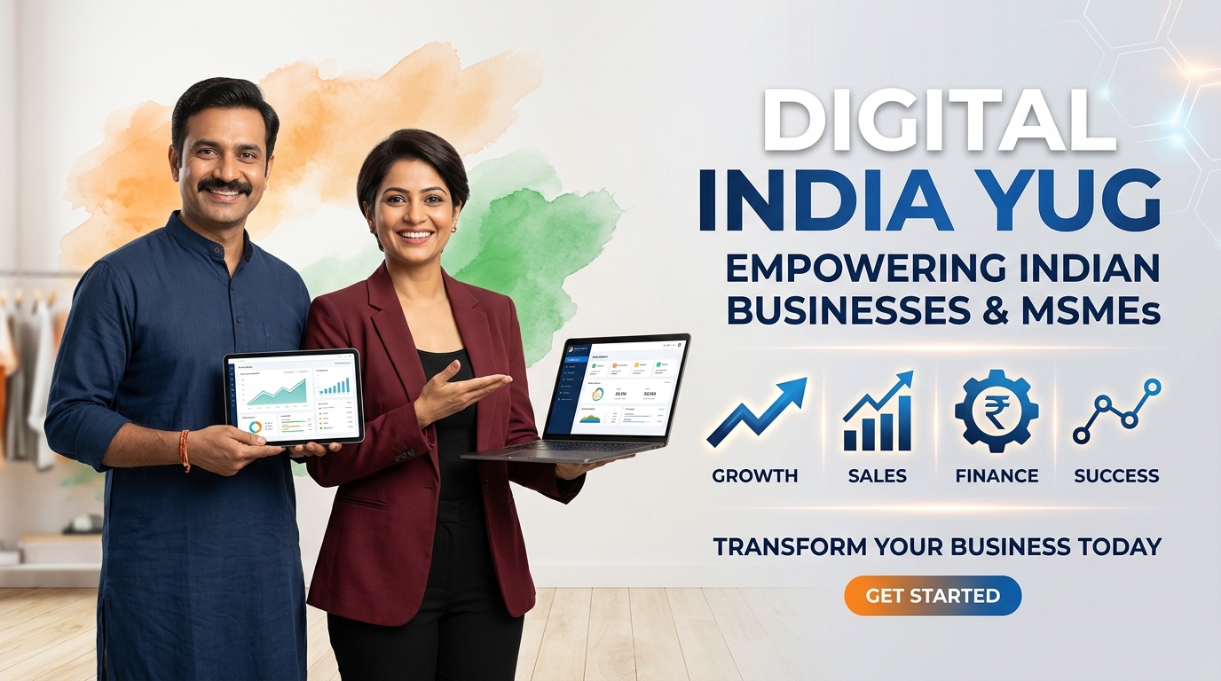 Digital India Yug — Empowering Indian Businesses & MSMEs with Digital Registration, Business Loans & Marketing Solutions